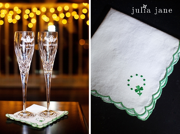 green and white wedding details by connecticut wedding photographer julia jane studios